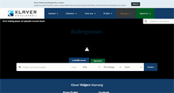 Desktop Screenshot of klavermakelaardij.nl